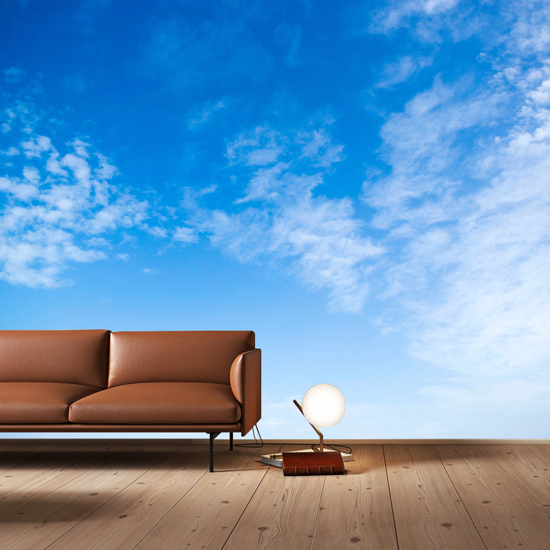Sky Photography Mildew Resistant Wallpaper Living Room Mural Wallpaper