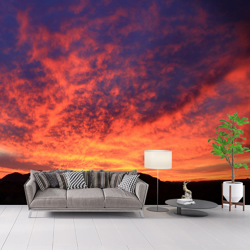 Photography Modern Wallpaper Living Room Sky Mural Wallpaper