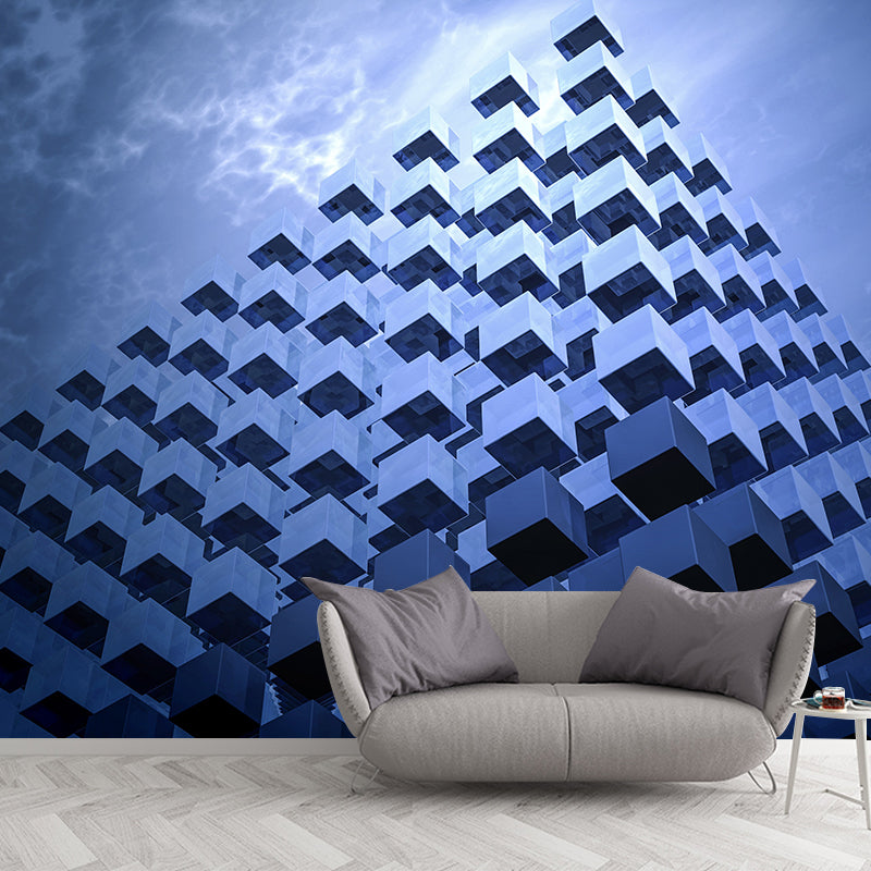 Photography Stain Resistant Mural Wallpaper Geometric Sitting Room Wall Mural