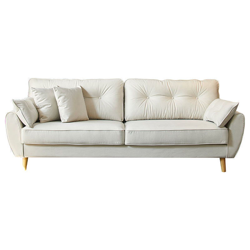 Pillow Top Arm Sofa with Tufted Back for Apartment 35.43" Wide