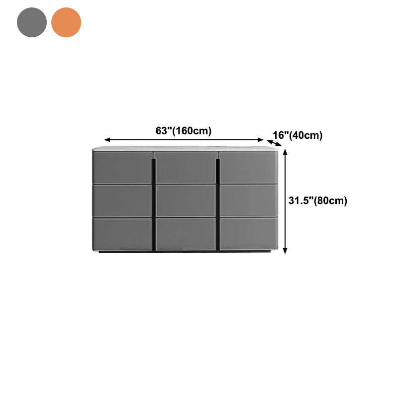 31.5"H Sideboard Modern Style Dining Server with Drawers for Kitchen and Dining Room