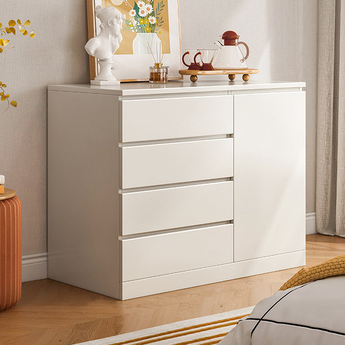 Artificial Wood Sideboard Modern Dining Sideboard with Drawers and Storage