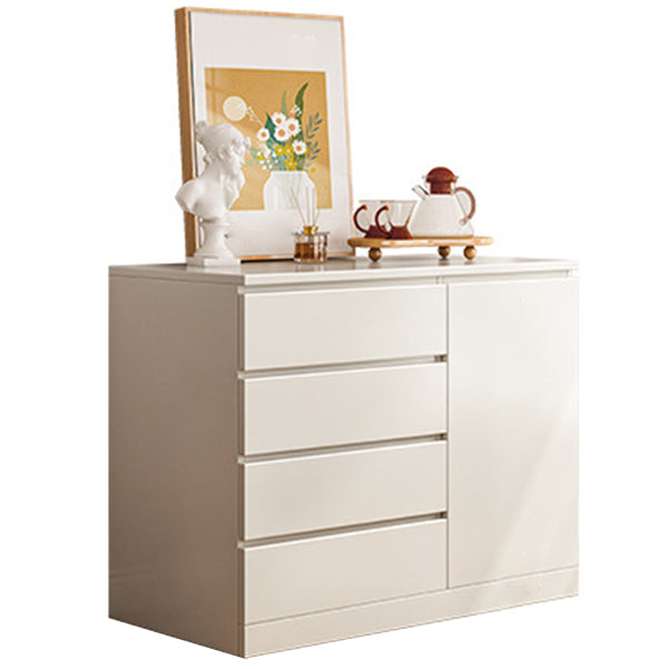 Artificial Wood Sideboard Modern Dining Sideboard with Drawers and Storage