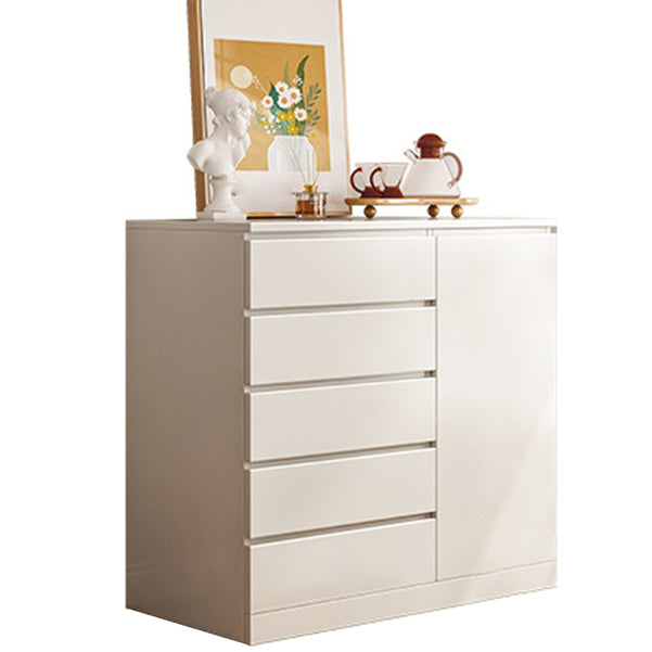 Artificial Wood Sideboard Modern Dining Sideboard with Drawers and Storage