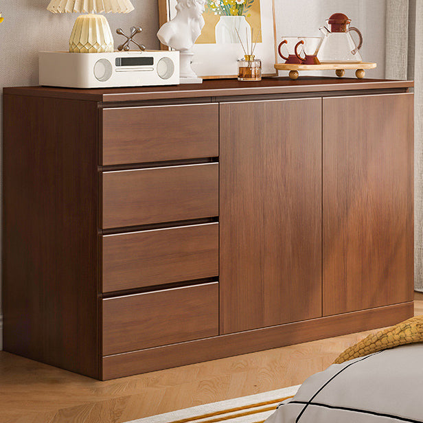 Artificial Wood Sideboard Modern Dining Sideboard with Drawers and Storage