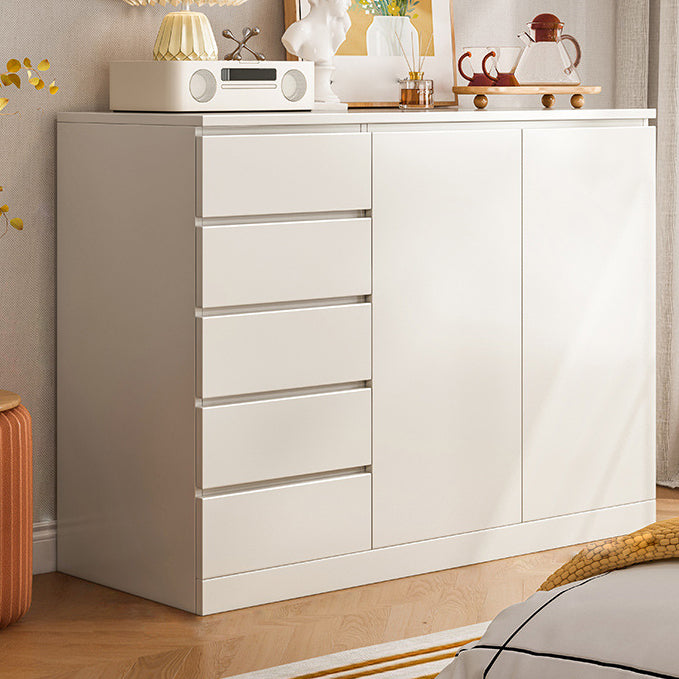 Artificial Wood Sideboard Modern Dining Sideboard with Drawers and Storage