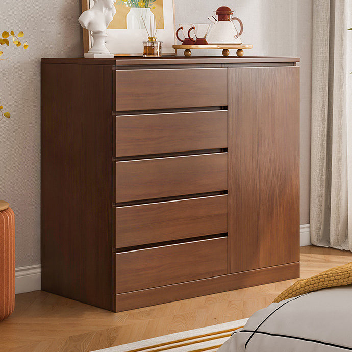 Artificial Wood Sideboard Modern Dining Sideboard with Drawers and Storage