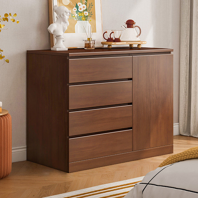 Artificial Wood Sideboard Modern Dining Sideboard with Drawers and Storage