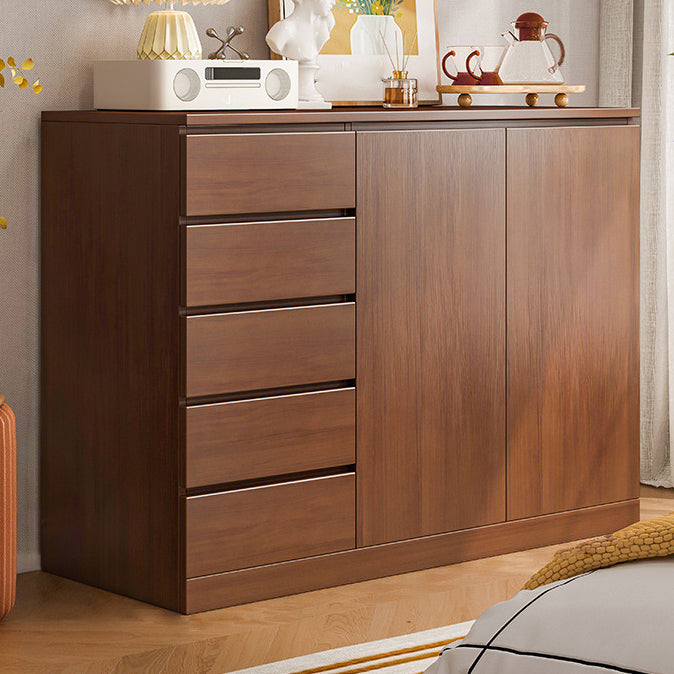 Artificial Wood Sideboard Modern Dining Sideboard with Drawers and Storage