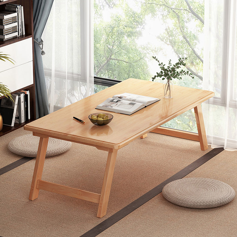 Contemporary Style Engineered Wood Desk Rectangle Folding Desk