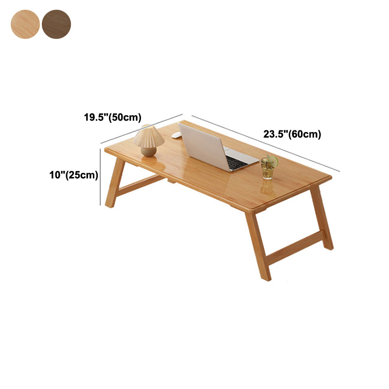 Contemporary Style Engineered Wood Desk Rectangle Folding Desk