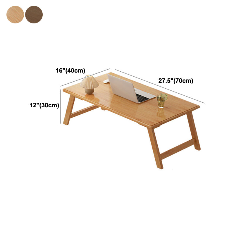 Contemporary Style Engineered Wood Desk Rectangle Folding Desk