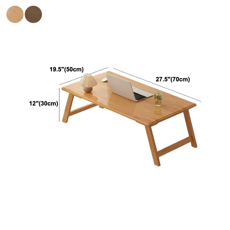 Contemporary Style Engineered Wood Desk Rectangle Folding Desk