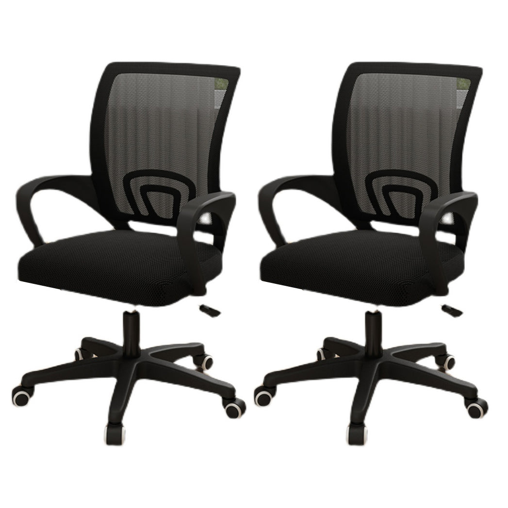 Modern Arm Working Chair Adjustable Seat Height Office Chair