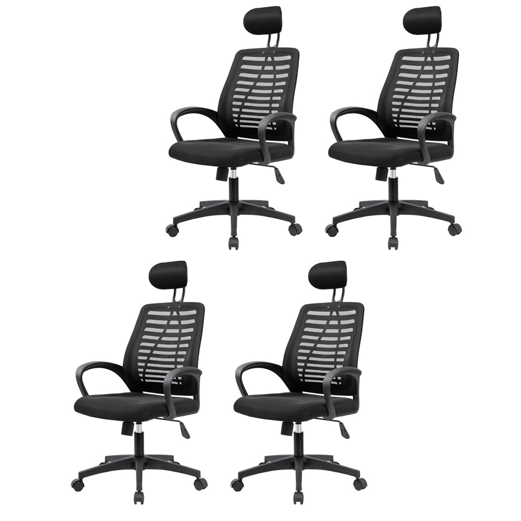 Modern Arm Working Chair Adjustable Seat Height Office Chair