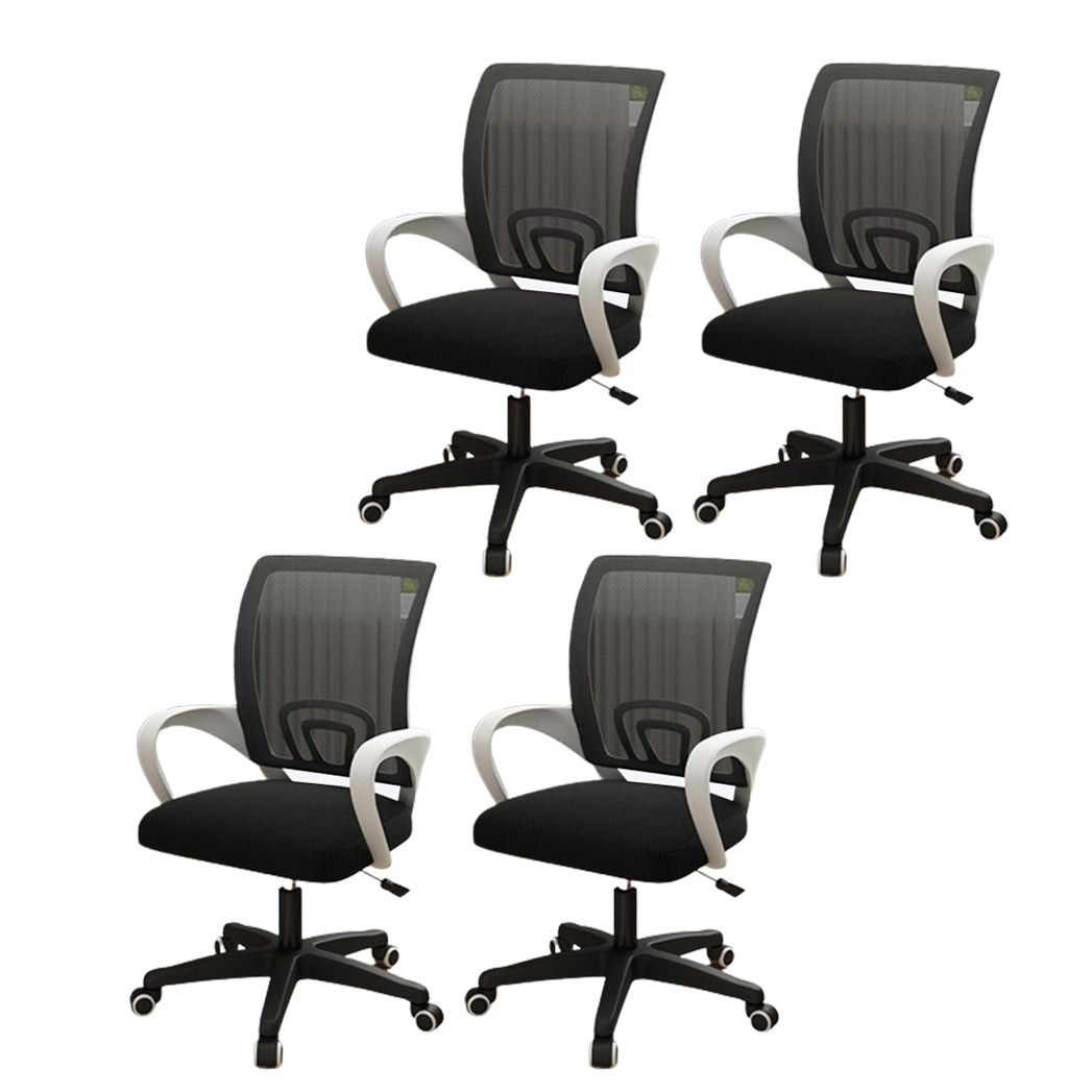 Modern Arm Working Chair Adjustable Seat Height Office Chair