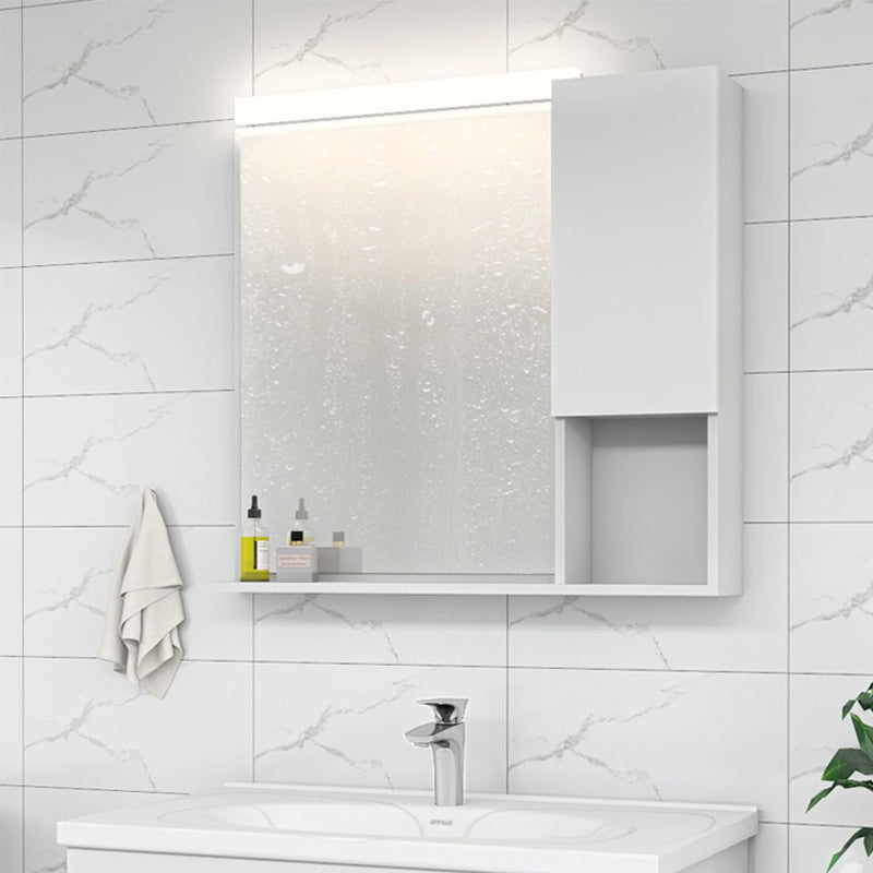 Modern Simple Aluminum Vanity Light Rectangle Acrylic Shade Vanity Lamp for Shower Room