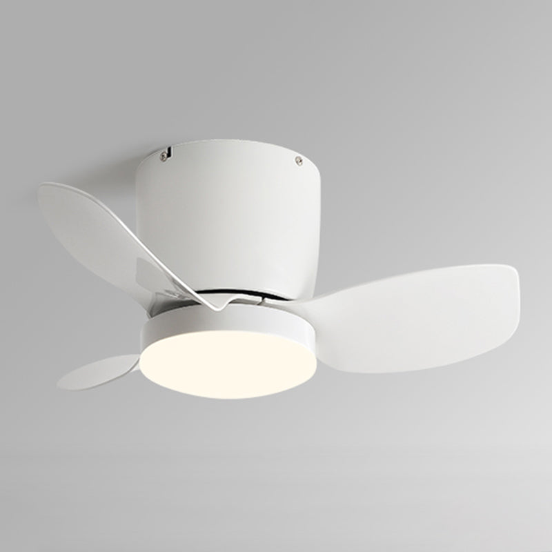 1 Light Ceiling Fan Lighting Modern Style Metal Ceiling Fan Lighting for Bedroom