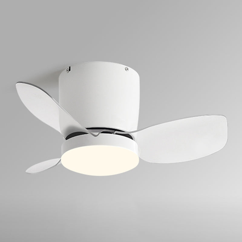 1 Light Ceiling Fan Lighting Modern Style Metal Ceiling Fan Lighting for Bedroom