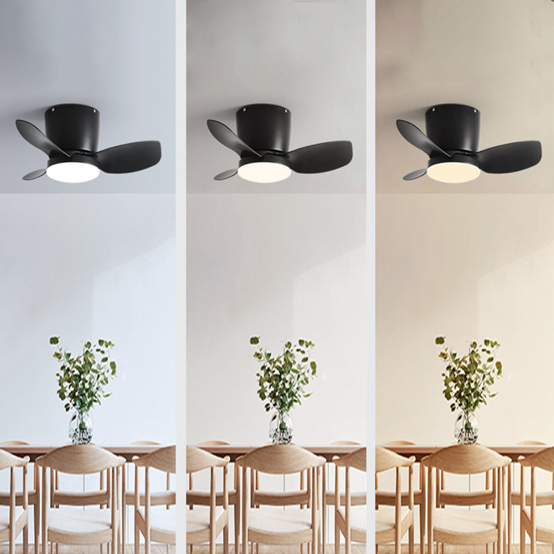 1 Light Ceiling Fan Lighting Modern Style Metal Ceiling Fan Lighting for Bedroom