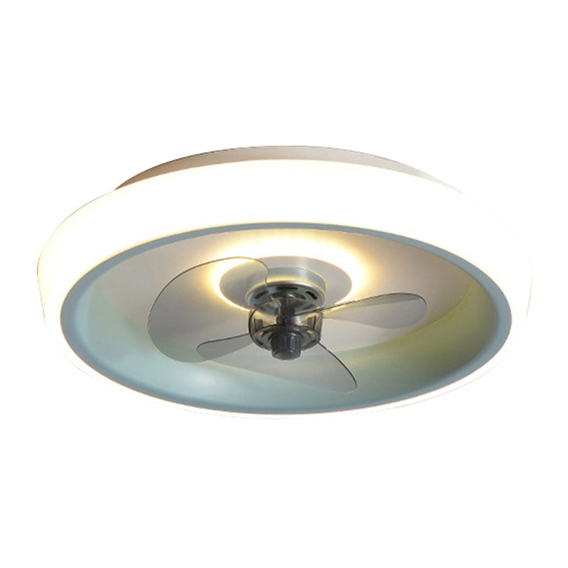 2 Light Ceiling Fan Lighting Modern Style Metal Ceiling Fan Lighting for Living Room