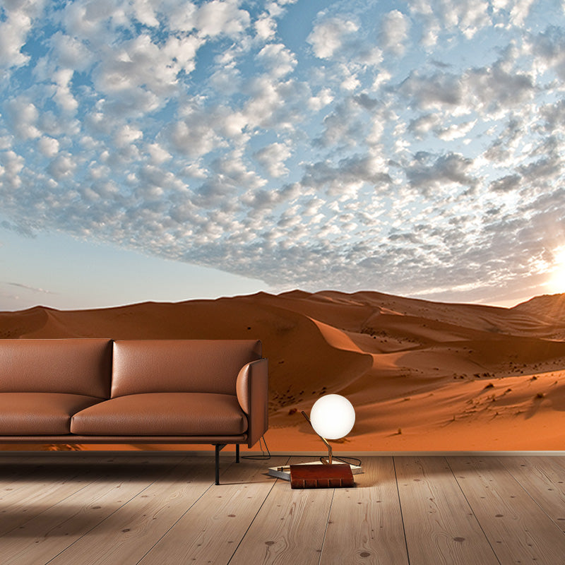 Decorative Photography Modern Wallpaper Desert Drawing Room Wall Mural