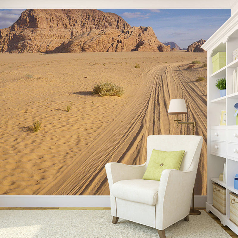 Eco-friendly Photography Desert Wall Mural Sitting Room Mural Wallpaper