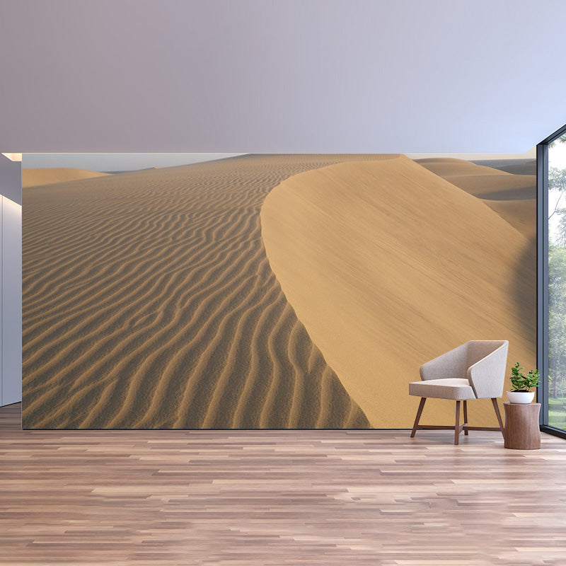 Environment Friendly Photography Wallpaper Desert Sitting Room Wall Mural