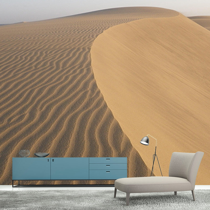 Environment Friendly Photography Wallpaper Desert Sitting Room Wall Mural