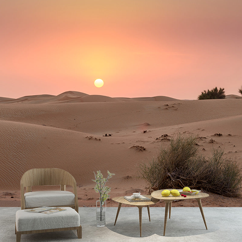 Desert Environment Friendly Photography Wallpaper Sitting Room Wall Mural