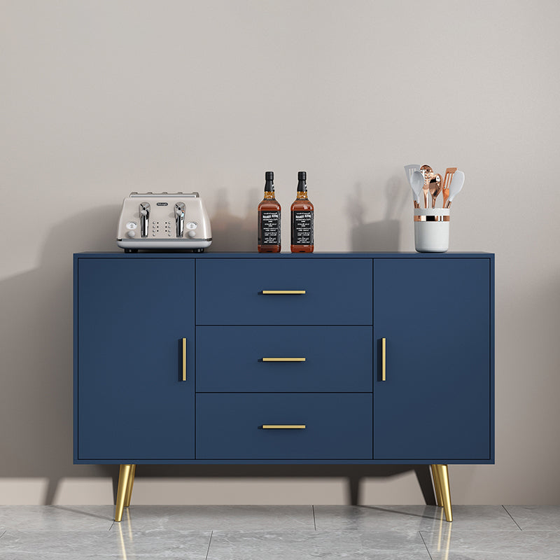 3-Drawer Engineered Wood Server Modern Simple Sideboard for Living Room