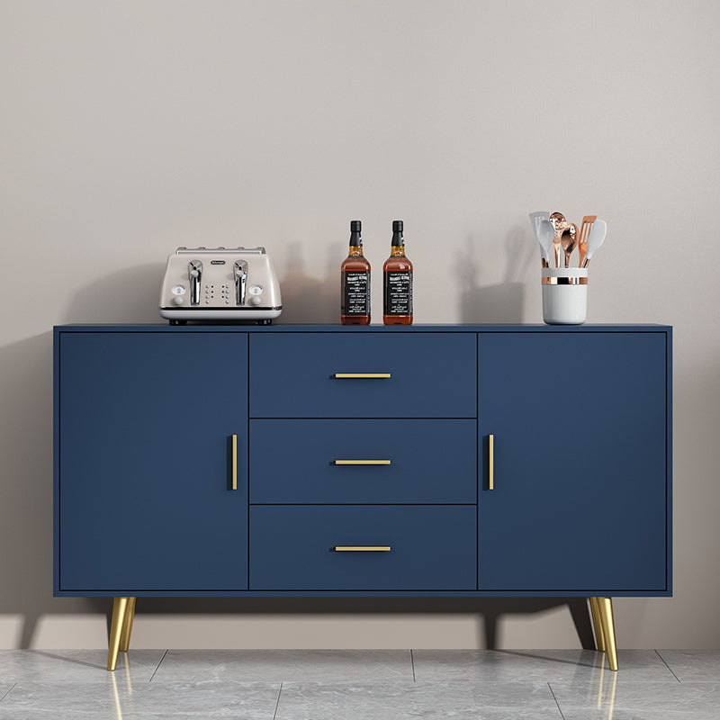 3-Drawer Engineered Wood Server Modern Simple Sideboard for Living Room