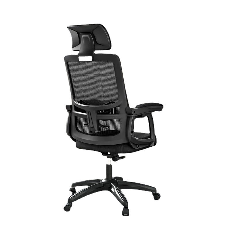 Mesh High Back Office Chair Contemporary Ergonomic Arms Chair with Headrest