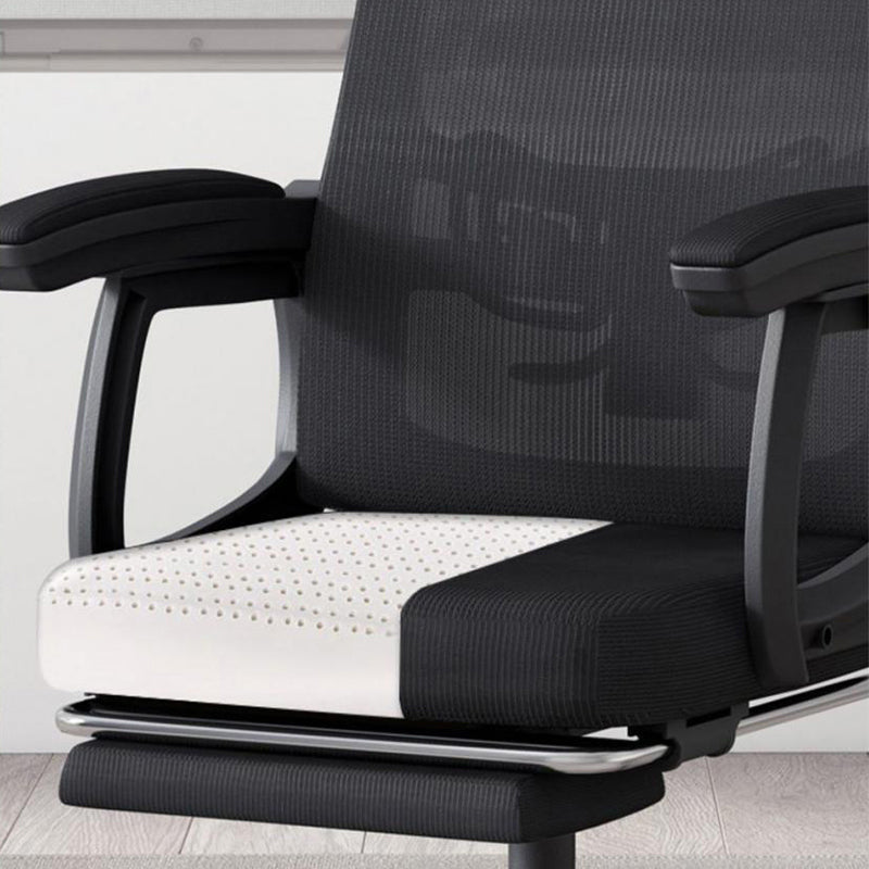 Mesh High Back Office Chair Contemporary Ergonomic Arms Chair with Headrest