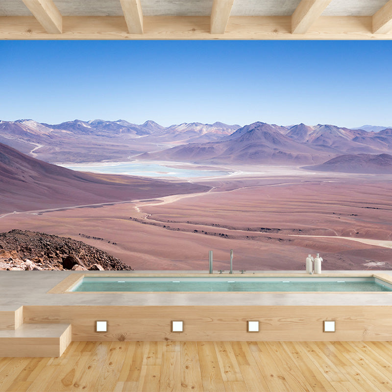 Environmental Photography Wallpaper Desert Drawing Room Wall Mural