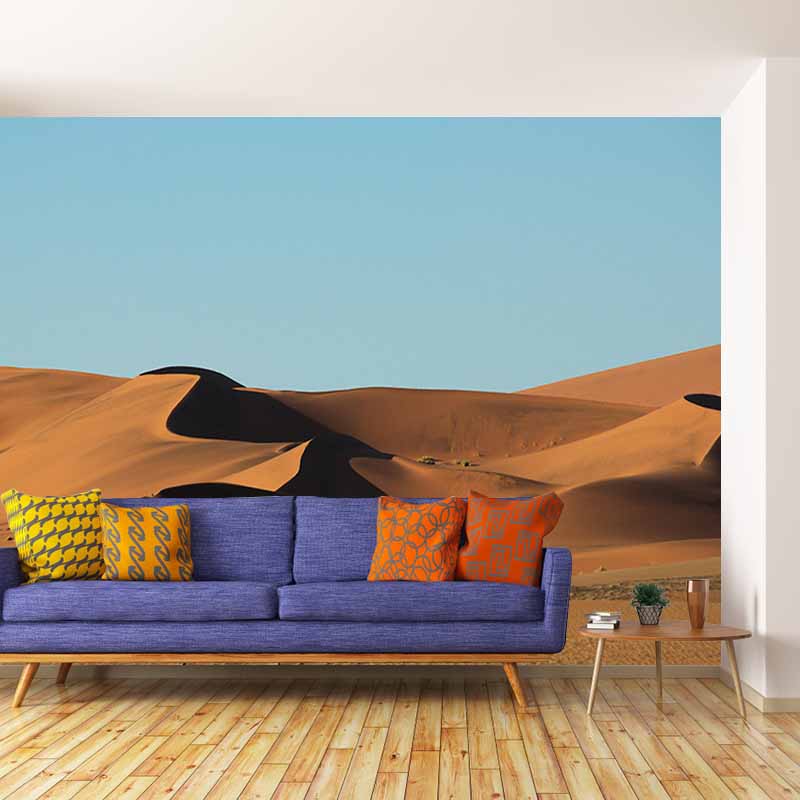 Eco-friendly Photography Wallpaper Desert Drawing Room Wall Mural