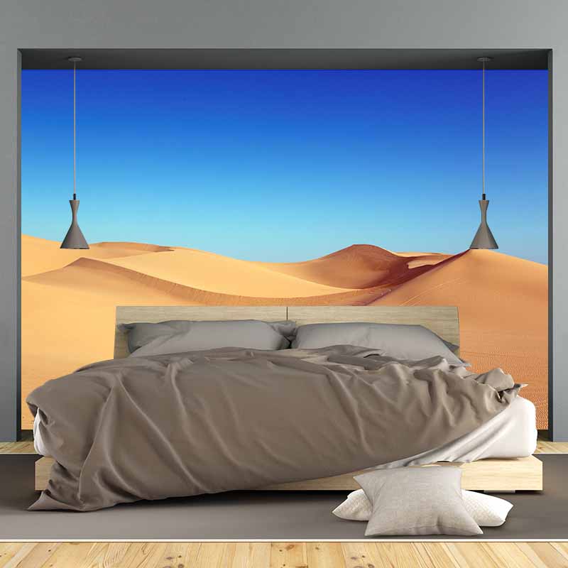 Eco-friendly Photography Wallpaper Desert Drawing Room Wall Mural