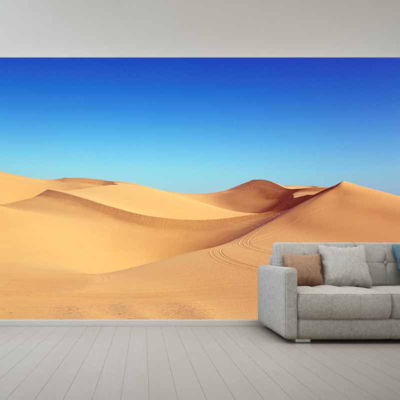 Eco-friendly Photography Wallpaper Desert Drawing Room Wall Mural