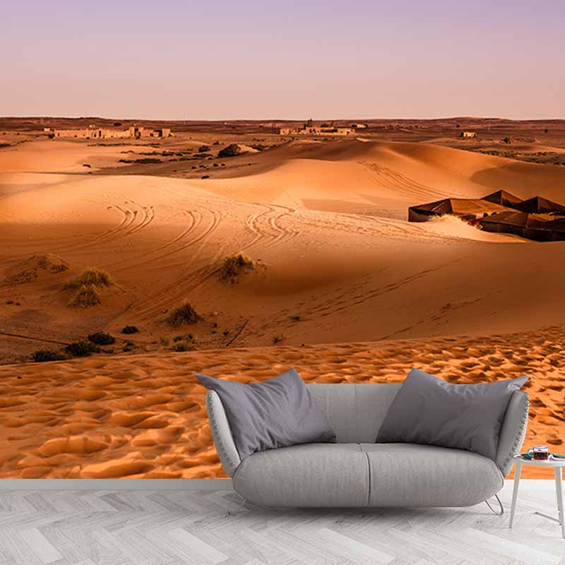 Photography Stain Resistant Desert Wallpaper Drawing Room Wall Mural