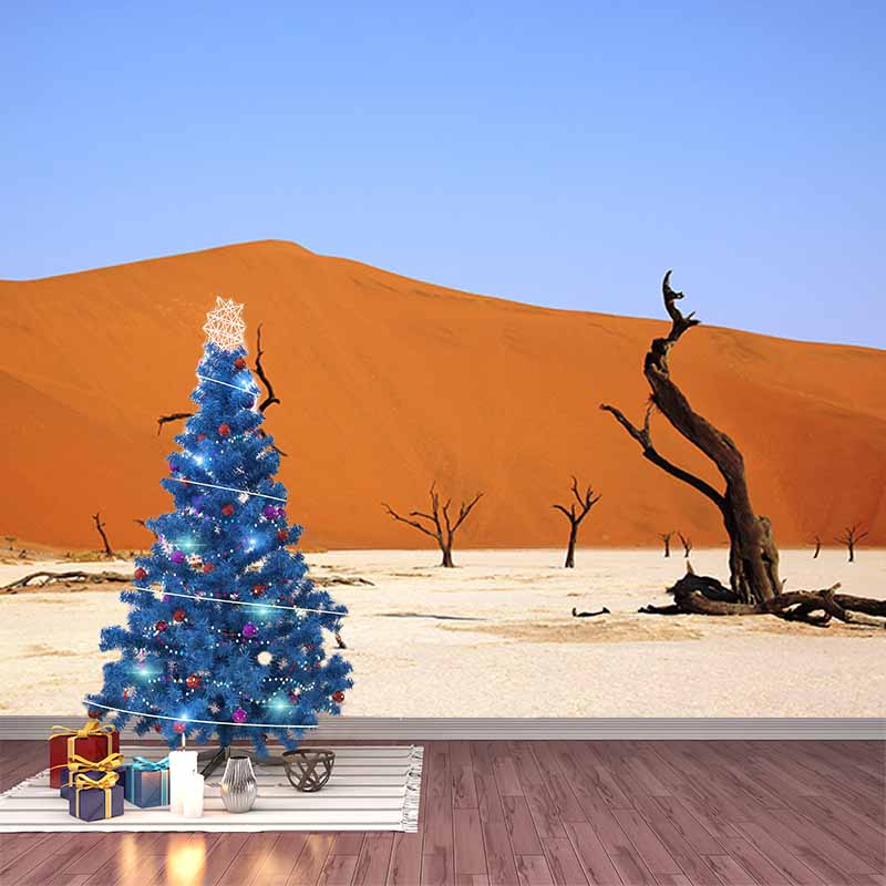 Environmental Desert Photography Mural Wallpaper Living Room Wall Mural