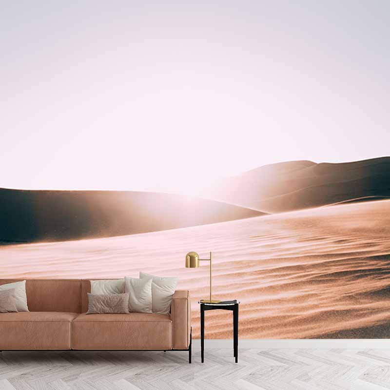 Decorative Photography Wall Mural Desert Living Room Mural Wallpaper