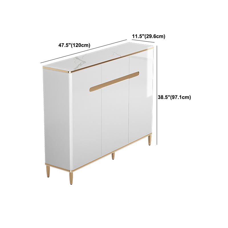 Modern 1 Drawer Sideboard Sintered Stone Dining Sideboard for Living Room