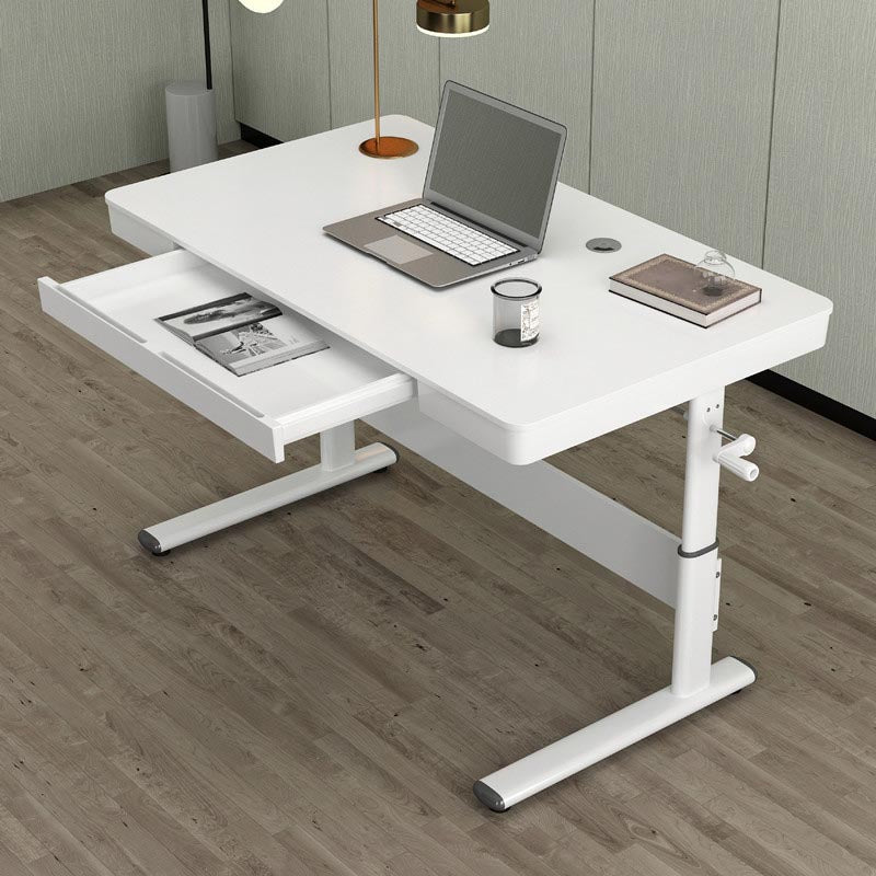 Contemporary Metal Trestle Base Desk Standing Desk Converter  for Office