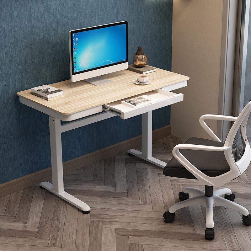 Contemporary Metal Trestle Base Desk Standing Desk Converter  for Office