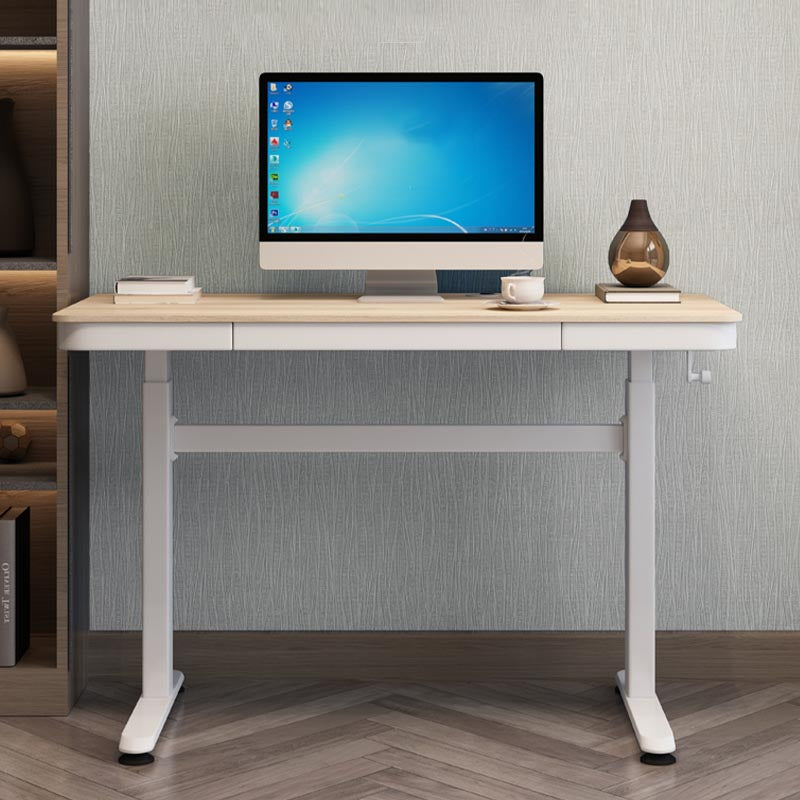 Contemporary Metal Trestle Base Desk Standing Desk Converter  for Office