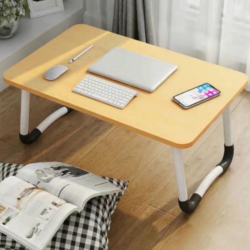 Modern Wooden Writing Desk Folding Rectangular Office Desk for Home