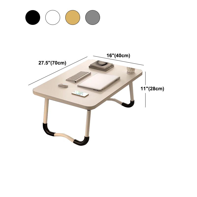 Modern Wooden Writing Desk Folding Rectangular Office Desk for Home