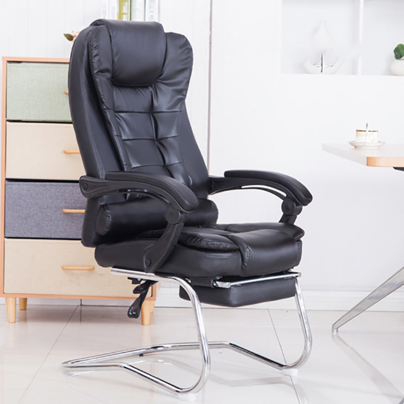 Modern Task Chair with Padded Arms Executive Desk Chair with High Back