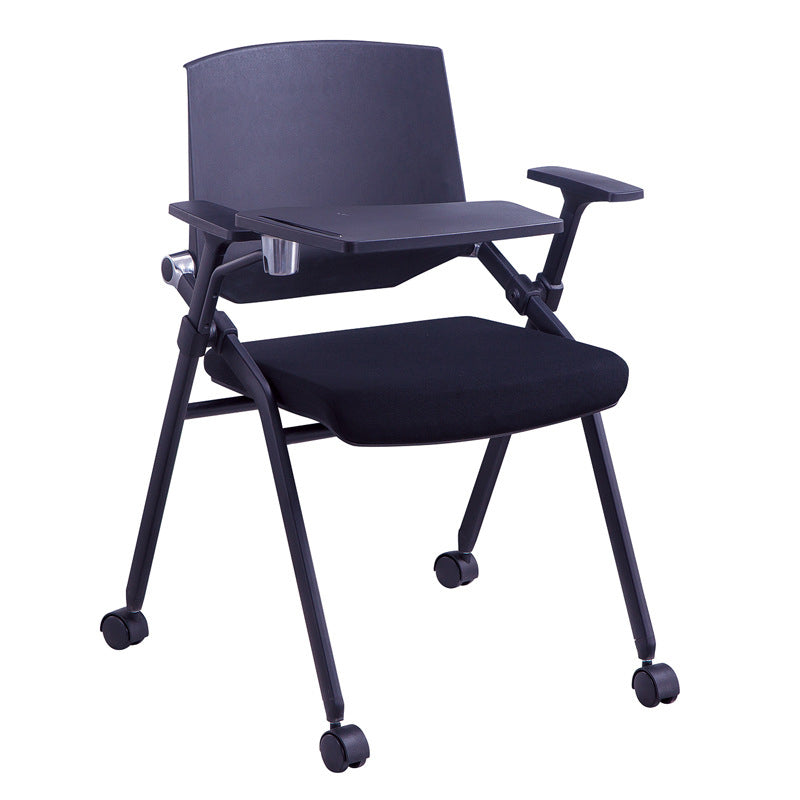 Modern Style Conference Chair with Mid Back Ergonomic Office Chair with Metal Frame