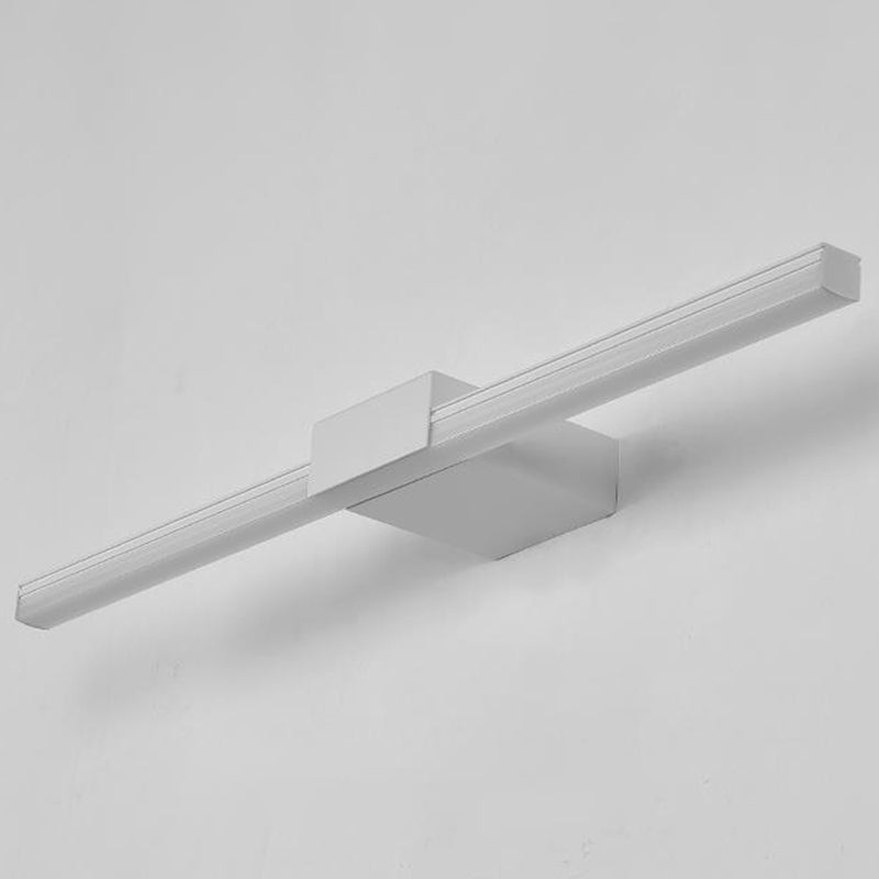 Metal Linear Shape Wall Lights Modern Style 1 Light Wall Mount Fixture for Living Room